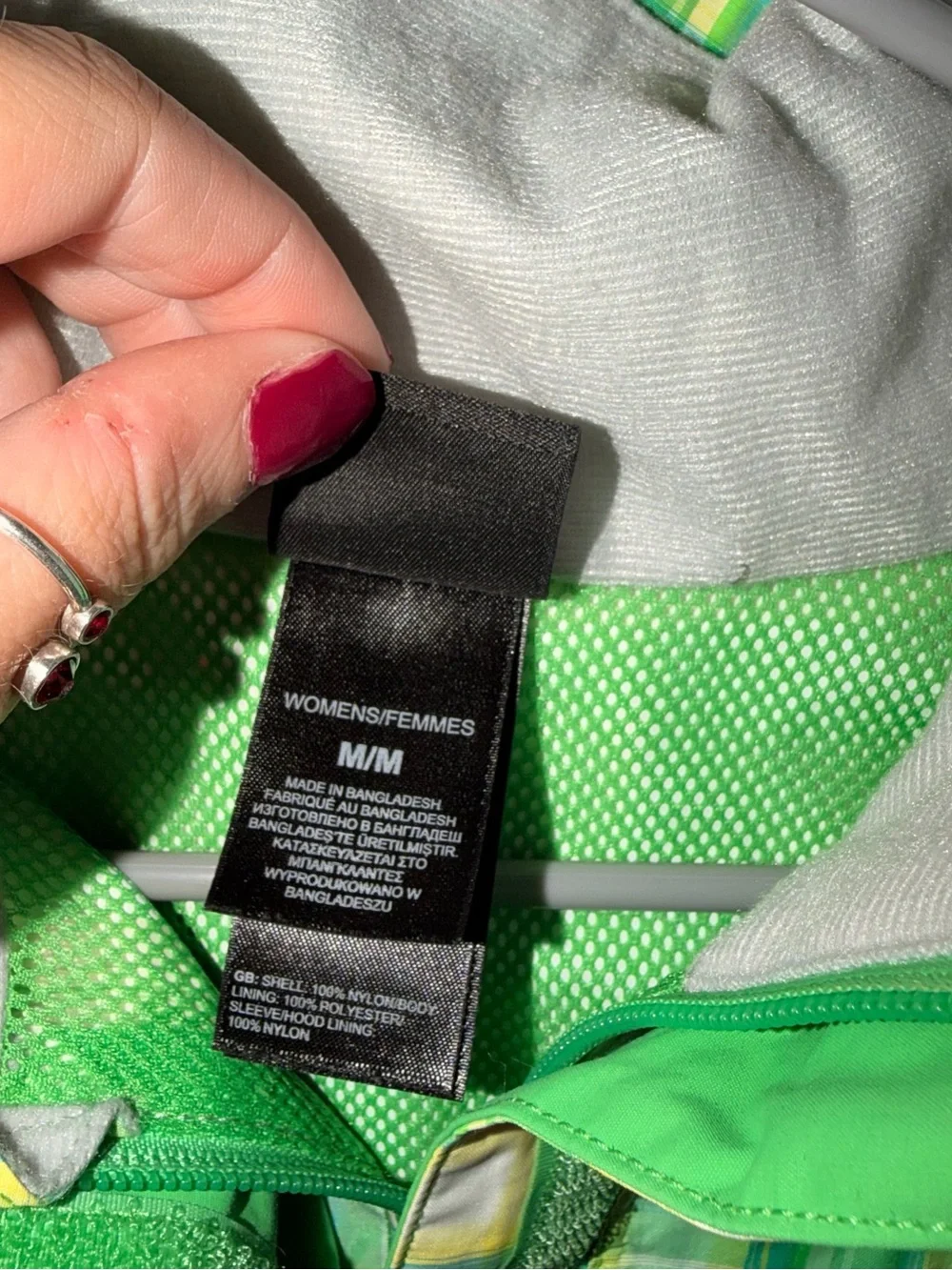 The North Face women’s rain jacket